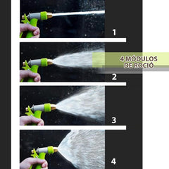 Pistola de presión de agua para manguera