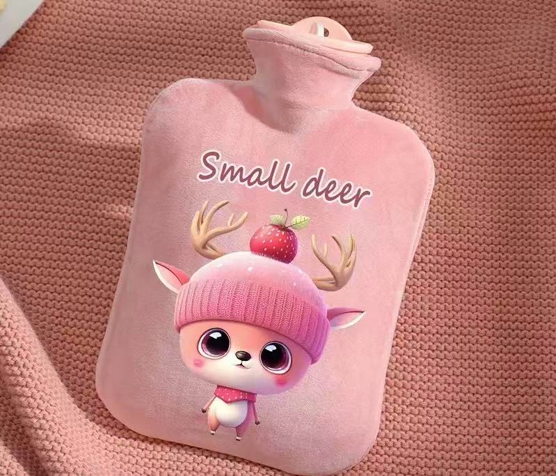 Botella de Agua Fría y Caliente Reutilizable con Tapa Kawaii