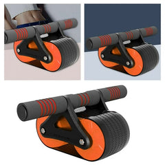 Rodillo Abdominales con Rebote Automático y Rodillera