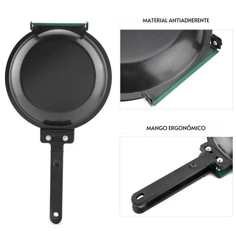 Sartén Panqueques Doble Cara EasyCook