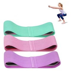 Set de 3Bandas tela Elásticas de Fitness