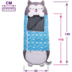 Saco de Dormir 2 en 1 Diseño Lobo