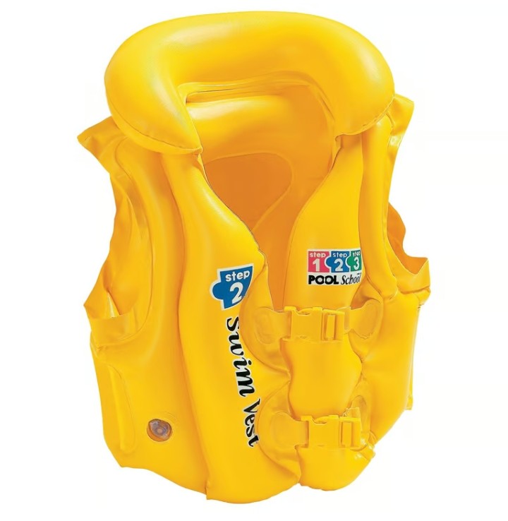 Chaleco Salvavidas Amarillo Para Niños