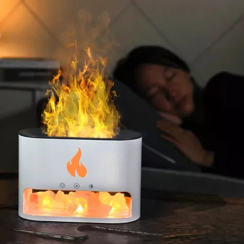 Humidificador Difusor De Aroma Efecto Fl