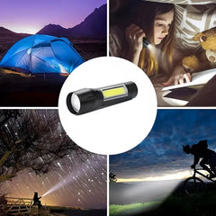 Mini Linterna Recargable Usb Wcd-511