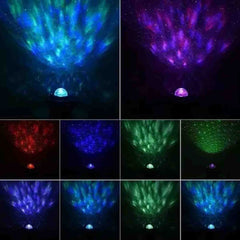 Proyector De Galaxia Estrellas Led