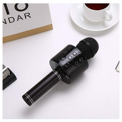Micrófono portátil para karaoke