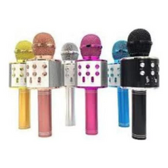 Micrófono portátil para karaoke