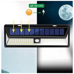 Lámpara LED Solar + Sensor
