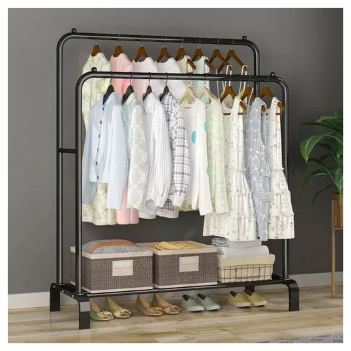 Perchero Doble Decorativo Premium