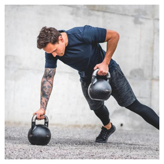 Pesa Rusa de 18 Kg Kettlebell PVC
