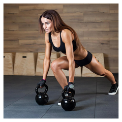 Pesa Rusa de 18 Kg Kettlebell PVC
