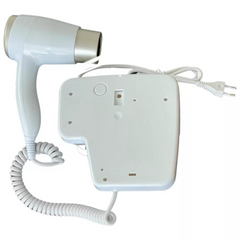 Soporte Secador de Pelo con Cargador USB